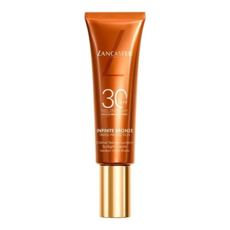 Crème Solaire Lancaster Infinite Bronze SPF30 Medium - Protection et Éclat