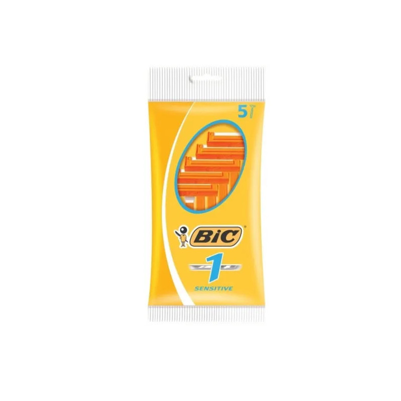 Rasoir Bic Sensitive 5 unités - Douceur & Précision | Kermatone