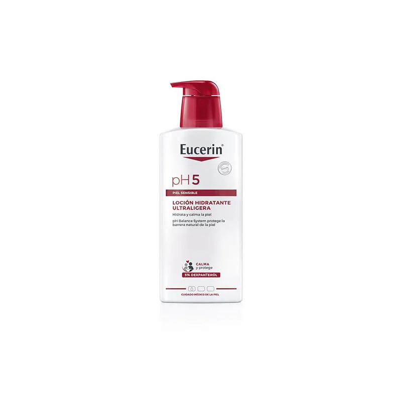Eucerin pH5 Ultra Léger Lotion 400ml - Hydratation Peau Sensible | Kermatone