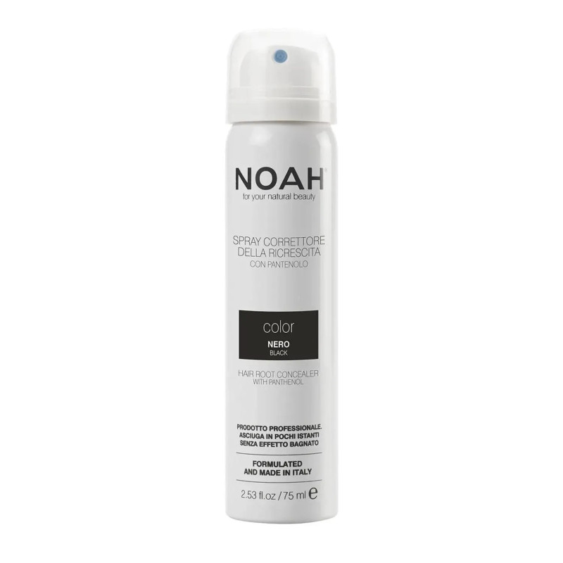 Spray Correcteur Noir Noah Color 75ml - Retouches Instantanées | Kermatone