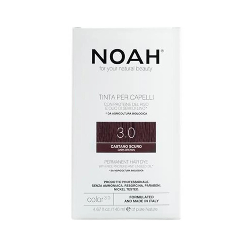 Noah Capilar Tinte Brun Foncé - Couleur Éclatante Kermatone
