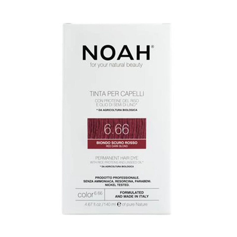 Noah Capilar Tinte Red Dark Blond - Teinture Capillaire Éclatante | Kermatone