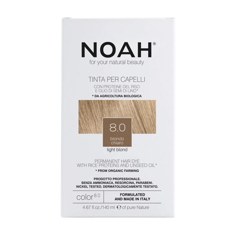 Noah Capilar Tinte Blonde Clair 140ml - Teinture durable et éclatante