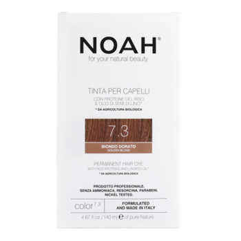 Noah Capilar Tinte Blond Doré - Teinture Cheveux Éclatante et Nourrissante