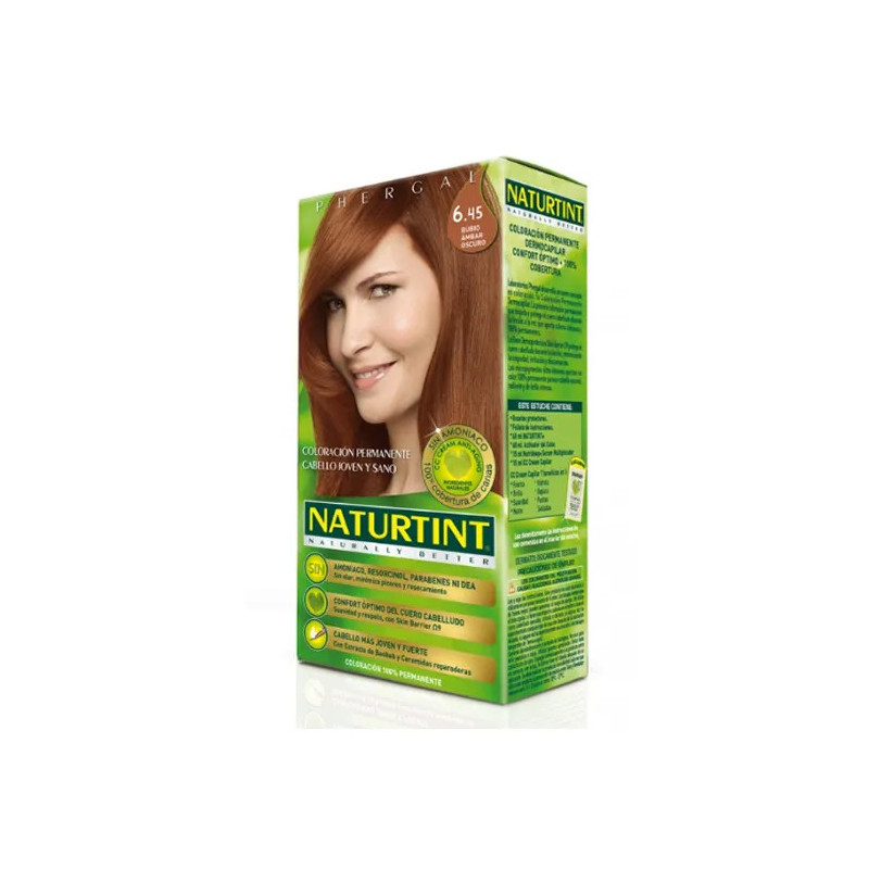 Naturtint 6.45 Coloration Sans Ammoniaque - Beauté Naturelle Kermatone