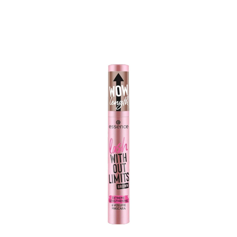 Essence Cosmetics Lash With Out Limits Extreme Lengthening y Volume 02-Brown 13ml