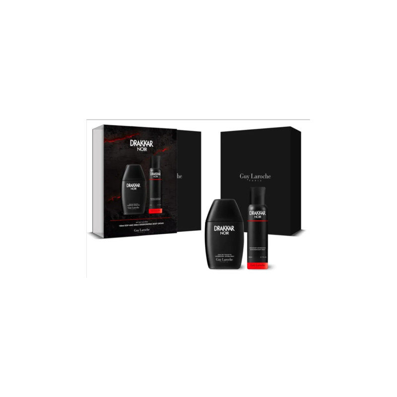 Guy Laroche Drakkar Noir et 100 Vap Desodorante 150 Cof