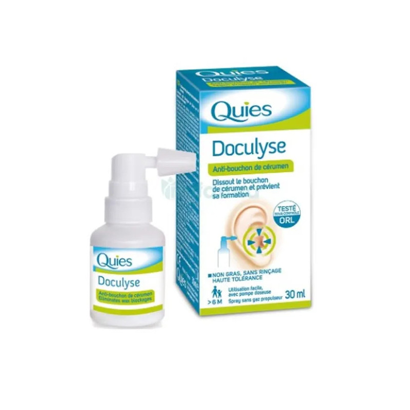 Quies Doculyse Anti-Bouchon De Cérumen 30ml - Kermatone