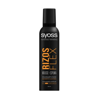 Syoss Mousse Rizos Flez Boucles Définies - Mousse Coiffante Kermatone