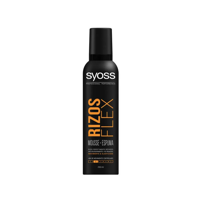 Syoss Mousse Rizos Flez Boucles Définies - Mousse Coiffante Kermatone