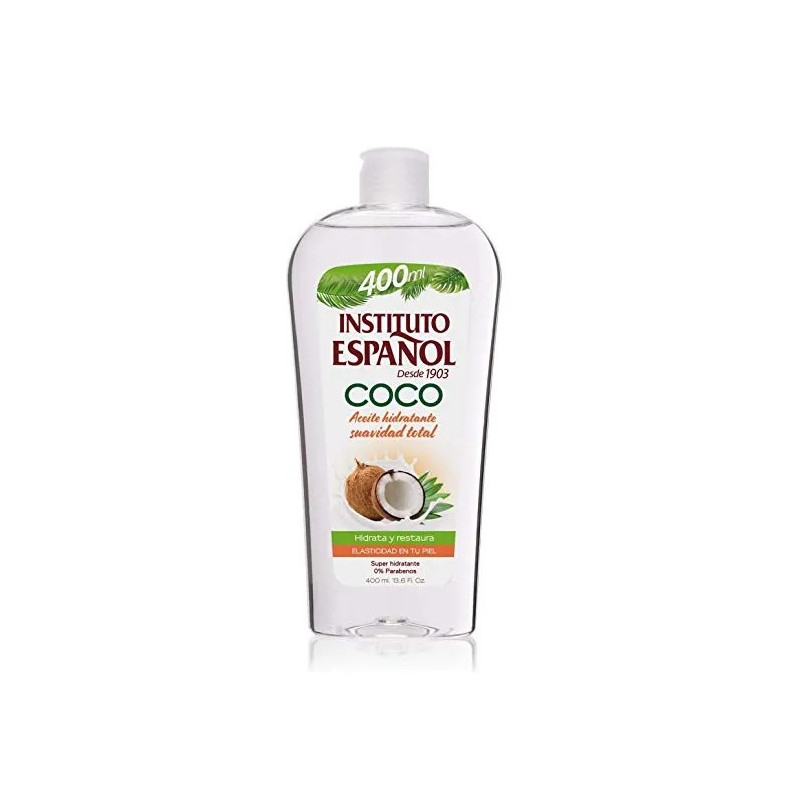 Instituto Español Coco Huile Corps 400ml - Douceur et Hydratation | Kermatone