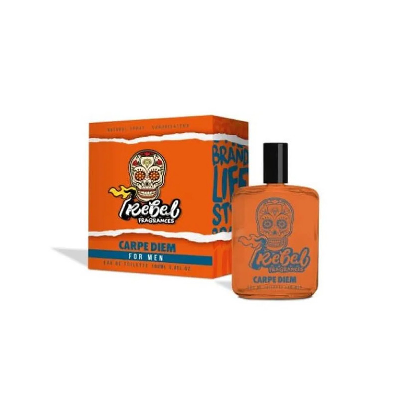 Rebel Carpe Diem Man Eau De Toilette - Fraîcheur et Énergie | Kermatone