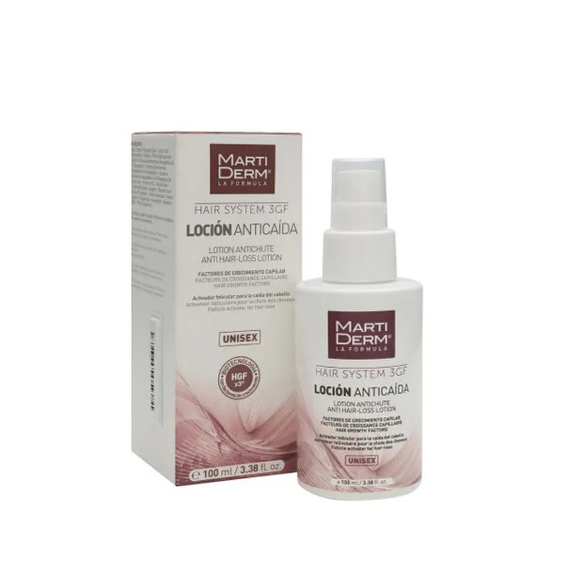 Martiderma Lotion Capillaire Anti Chute pour Cheveux Sains Kermatone