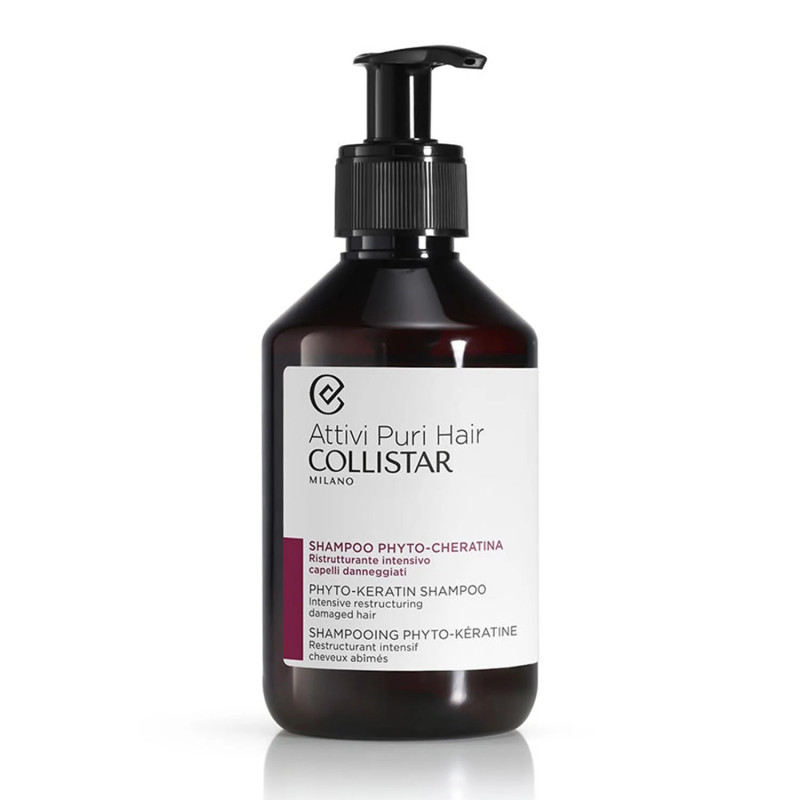Collistar Fitoqueratina Champú Reestructurante - Cheveux Réparés Kermatone