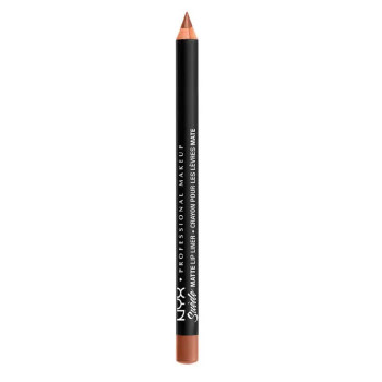 Nyx Suede Matte Lipliner Soft Spoken - Crayon Lèvres Kermatone