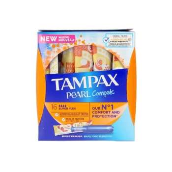 Tampax Pearl Compak Super Plus - Protection Menstruelle | Kermatone