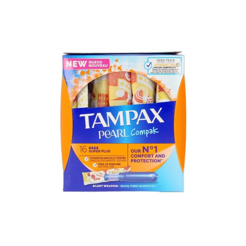 Tampax Pearl Compak Super Plus - Protection Menstruelle | Kermatone
