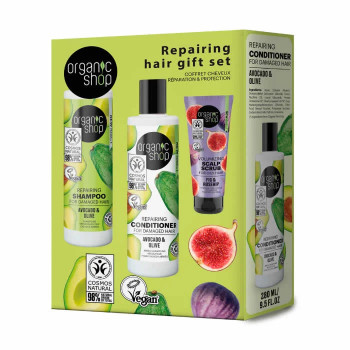 Coffret Cheveux Réparateurs Organic Shop – Kermatone