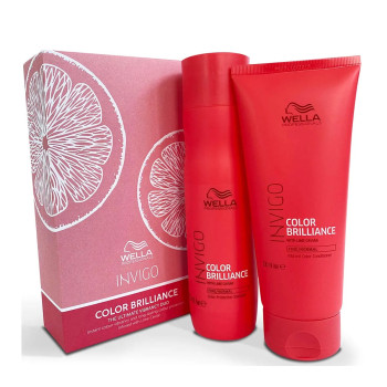 Wella Invigo Color Brilliance Duo - Shampooing & Après-shampooing Kermatone