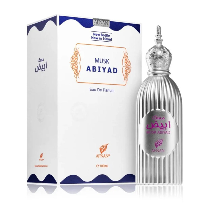 Afnan Musk Abiyad Eau De Parfum 100ml - Kermatone