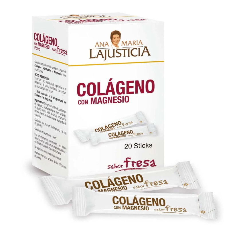 Colagène Fraise Ana María Lajusticia - Beauté & Bien-être Kermatone
