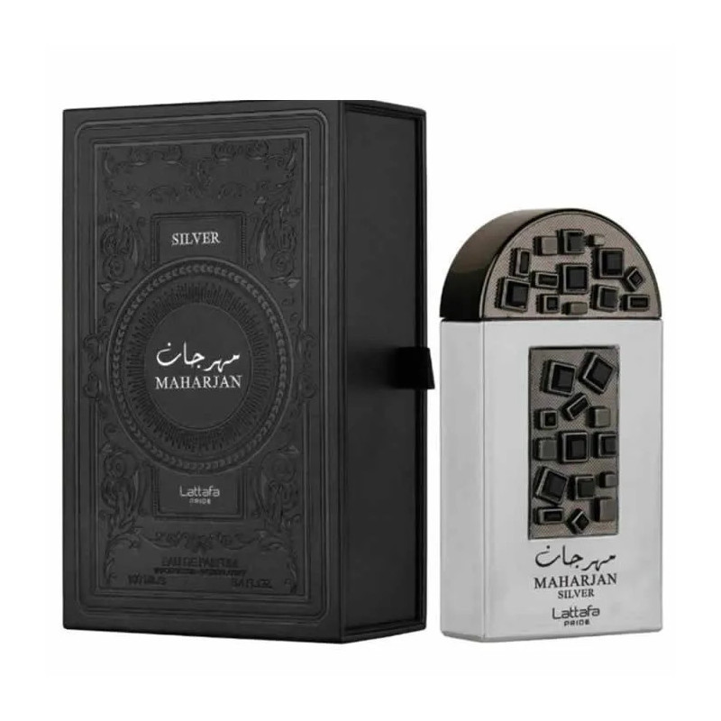 LATTAFA PRIDE MAHARJAN SILVER Eau De Parfum 100ML - Kermatone
