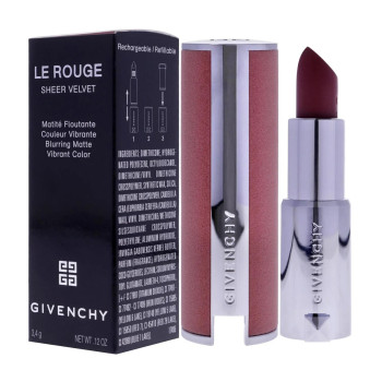 Givenchy Le Rouge Sheer Velvet N 16 Nude Boisé - Rouge à Lèvres Velouté | Livraison Rapide