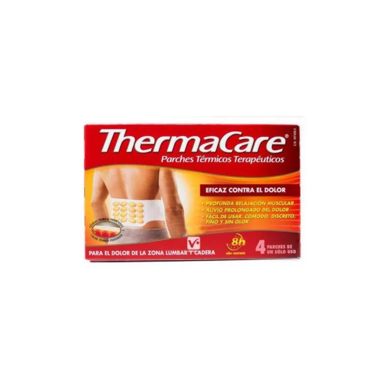 Thermacare Patch Auto Chauffant Bas Du Dos - Soulagement rapide | Kermatone