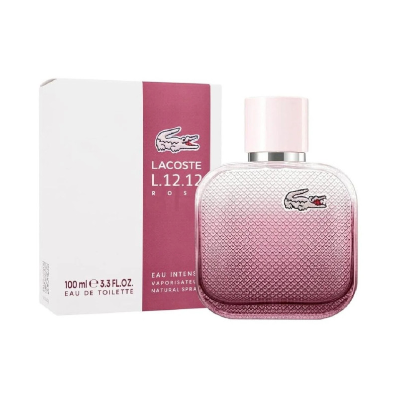 Lacoste L 12,12 Rose Eau Intense - Parfum frais & joyeux | Kermatone
