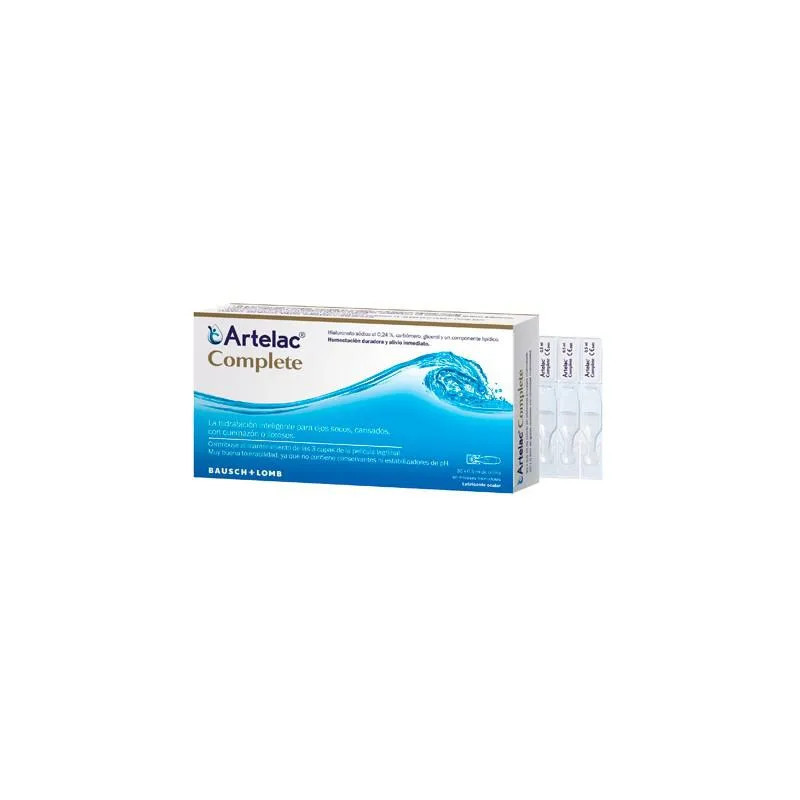 Bausch+ Lomb Artelac Complete - Hydratation Oculaire Kermatone