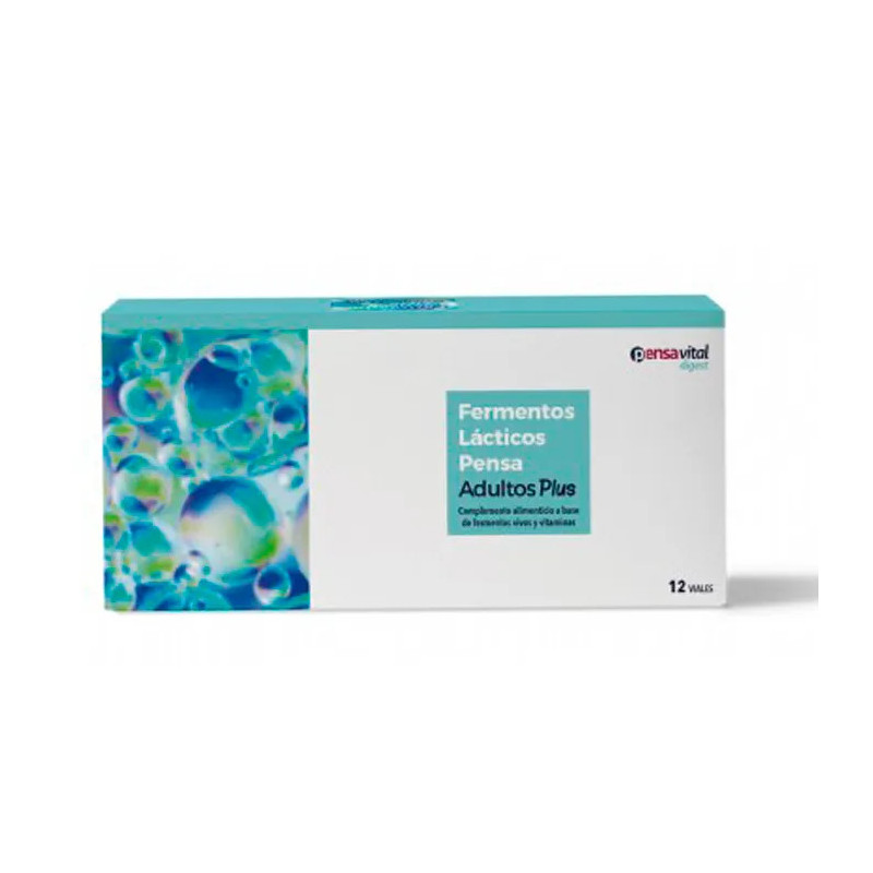 Pensavital Fermentos Lacticos Adultos Plus 12 – Soin Probiotique | Kermatone