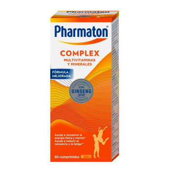 Complexe Pharmaton 60 Comprimés - Vitalité & Énergie | Kermatone