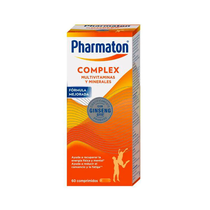 Complexe Pharmaton 60 Comprimés - Vitalité & Énergie | Kermatone