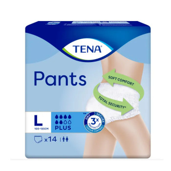 Tena Pants Plus Taille L - Confort et Protection | Kermatone