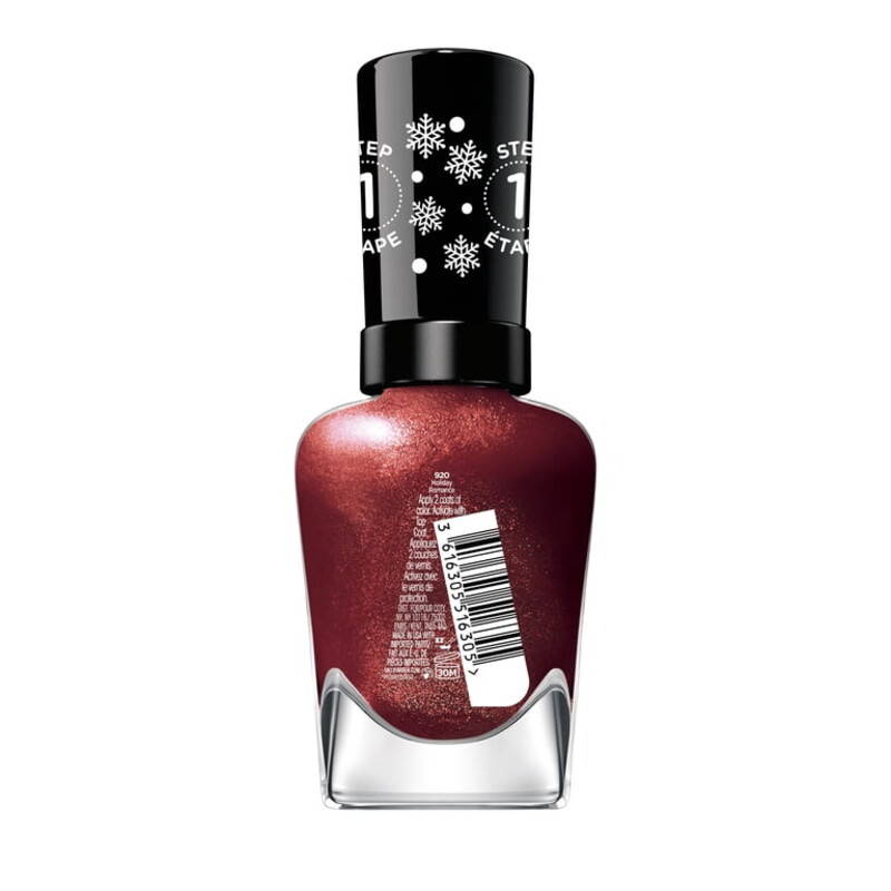 Sally Hansen Miracle Gel Holiday - Vernis à Ongles 920 Holiday Romance