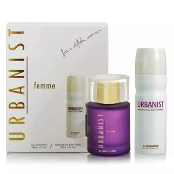 Al Haramain Urbanist Femme - Eau De Parfum & Spray Désodorisant Corporal