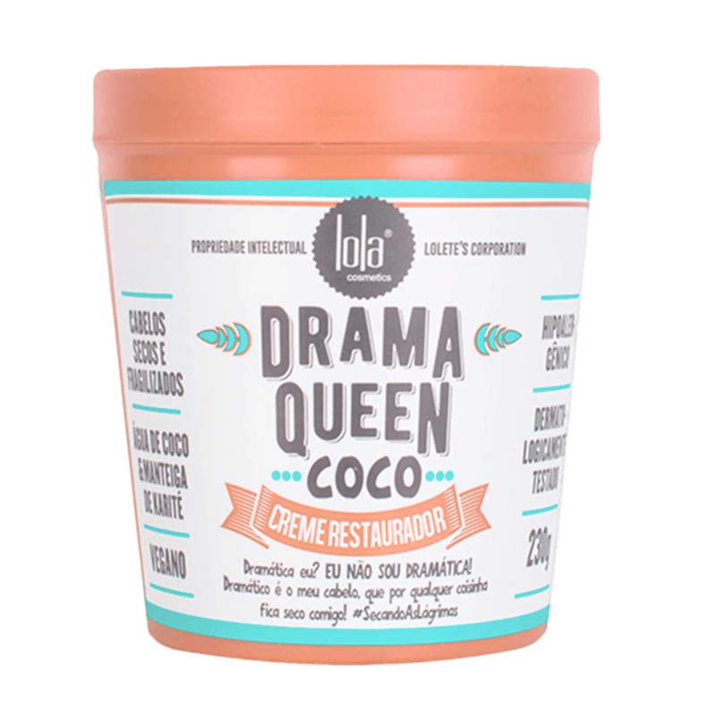Lola Cosmetics Drama Queen Coco Mascarilla 230g - Kermatone