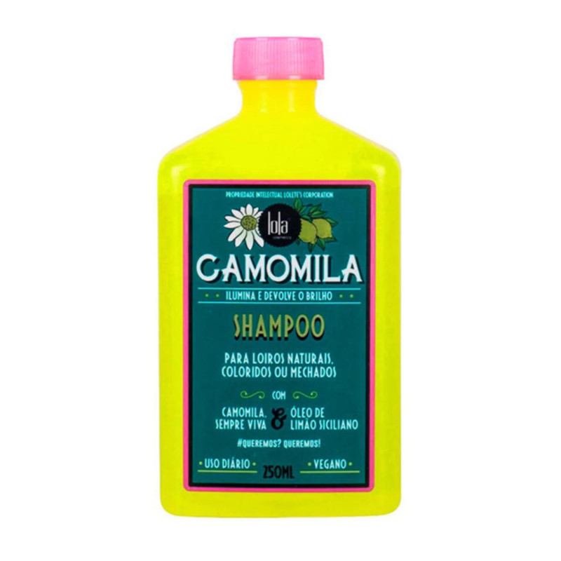 Lola Champú Camomila 250ml - Douceur et Éclat | Kermatone