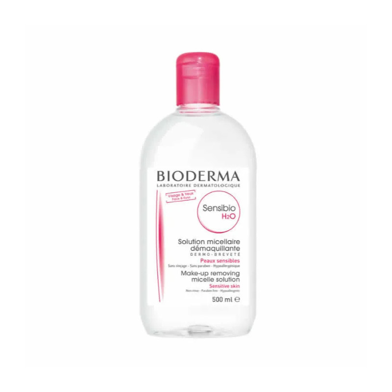 Bioderma Sensibio H2O Solution Micellaire Peaux Sensibles 500ml