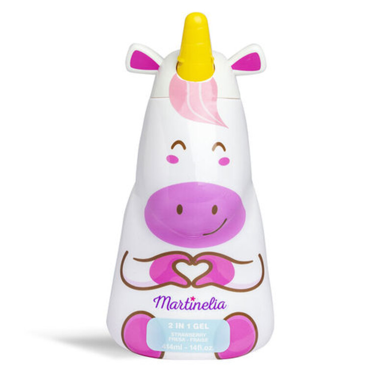 Shampoing et Gel Douche Martinelia Petit Licorne 414ml