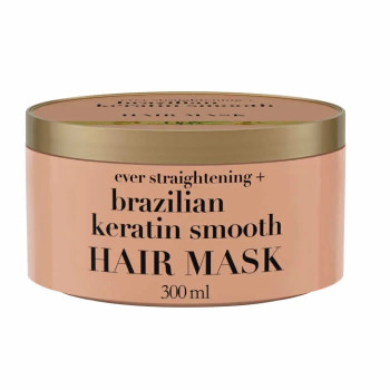 Ogx Brazilian Keratin Smooth Mask 300ml - Kermatone