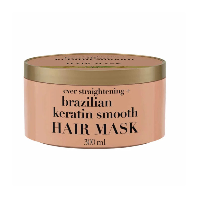 Ogx Brazilian Keratin Smooth Mask 300ml - Kermatone