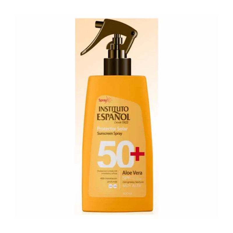 Instituto Español Sunscreen Spray Aloe Vera Spf50 300ml