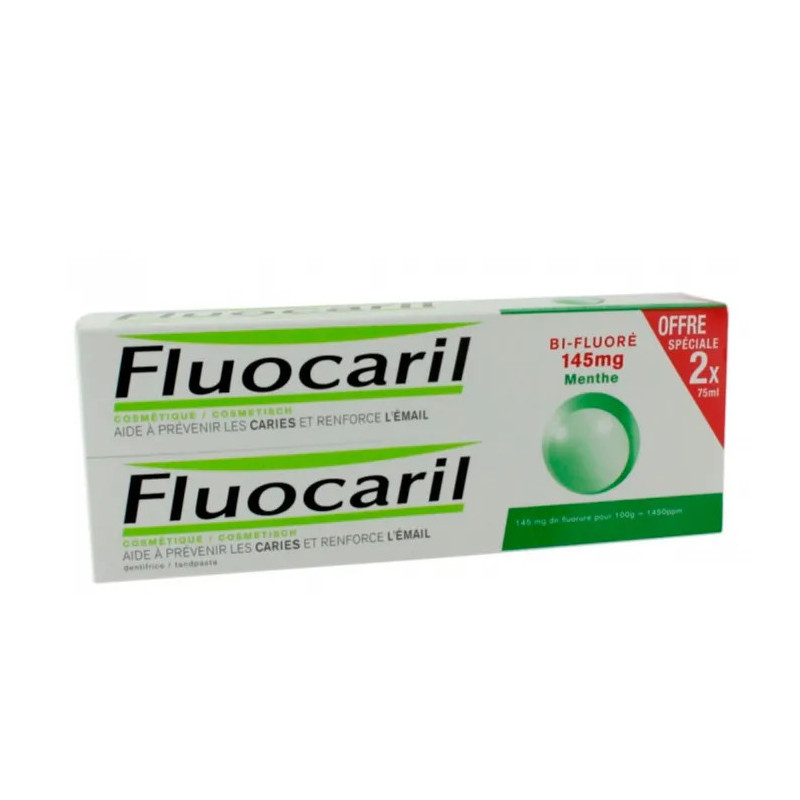 Fluocaril Bi-Fluoride Mint Paste - Protection Dentaire Kermatone
