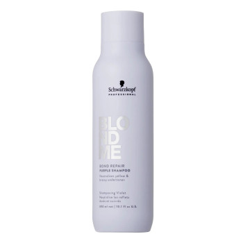 Schwarzkopf Blondme Bond Repair Champú Morado 300ml | Kermatone