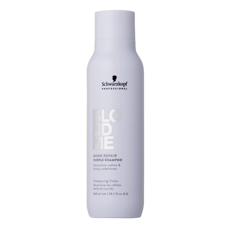 Schwarzkopf Blondme Bond Repair Champú Morado 300ml | Kermatone