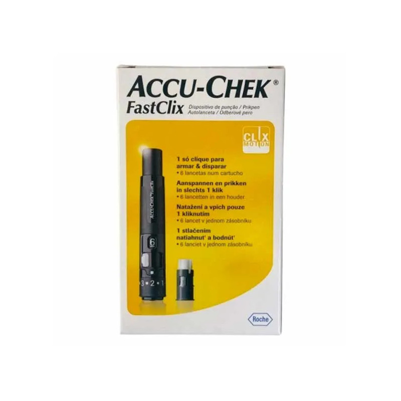 Accu-Chek Fastlix Pinch 1U - Piqûres Indolores | Kermatone