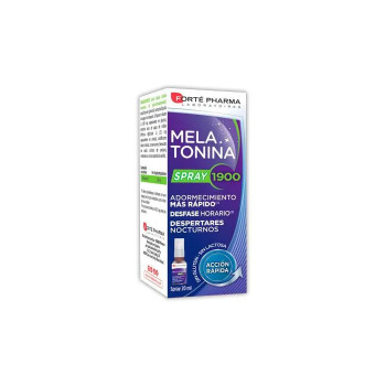 Forté Pharma Melatonina Spray 1900 - Sommeil Réparateur | Kermatone