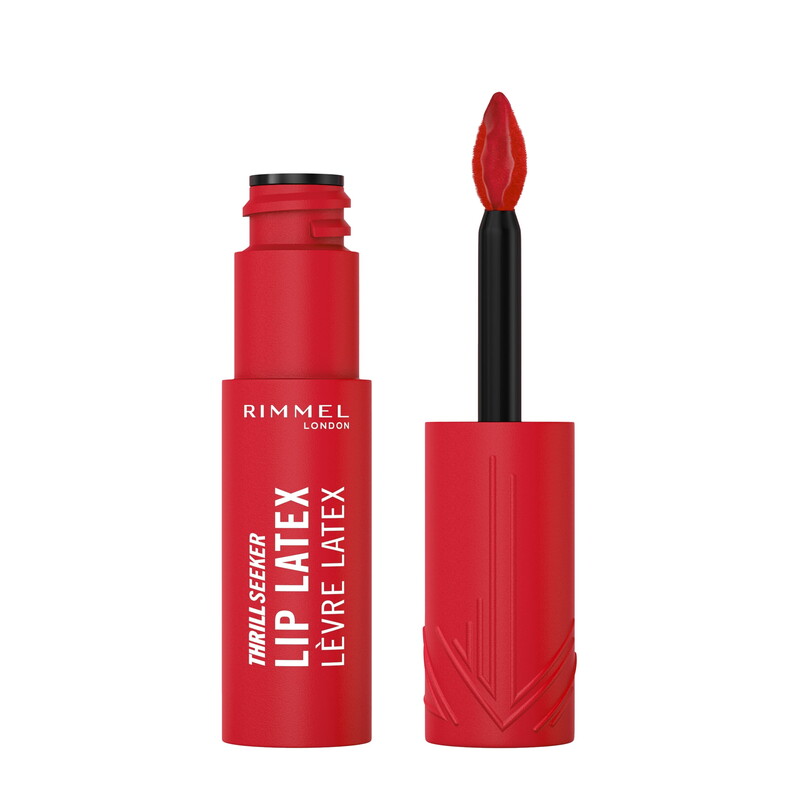 Rimmel London Thrill Seeker Lip Latex - Brillo De Labios 400-Rimmel Red