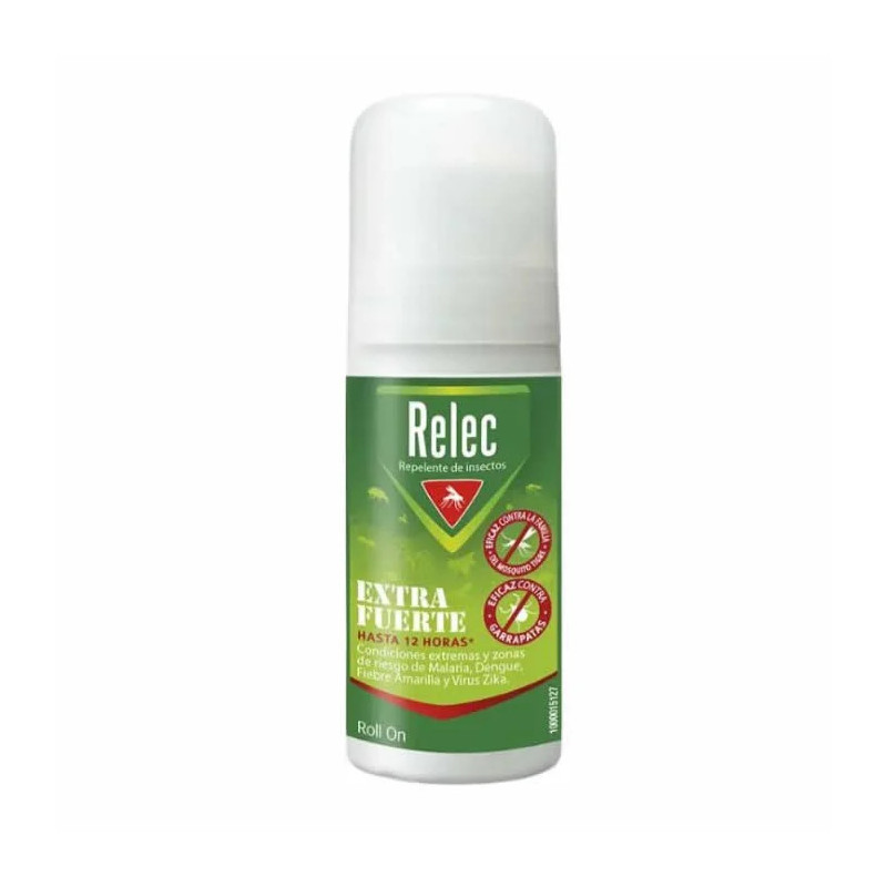 Relec Extra Strong Roll-On 50 ml - Protection anti-moustiques Kermatone